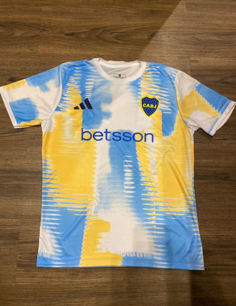 Camiseta Boca pre partido